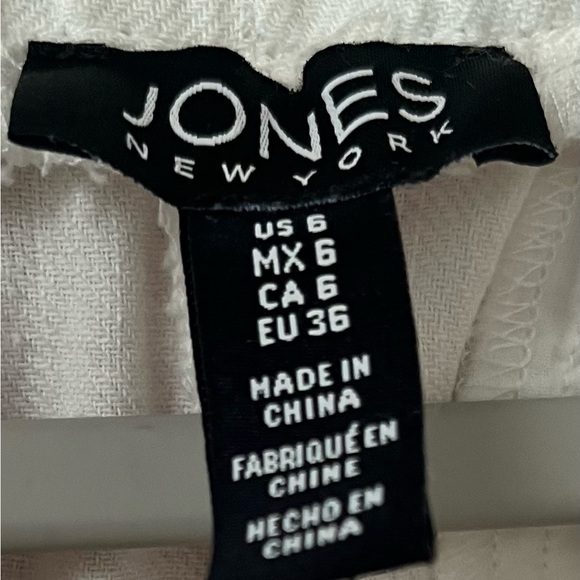 Linen and Cotton White Pants - Picture 15 of 16